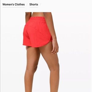 NWT Lululemon tracker short 4 V
